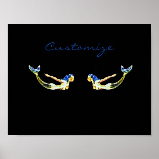 Poster Sirène de natation Thunder_Cove (Devant)