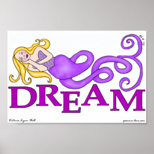 Poster Sirène Dream-Mer