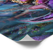 Poster Sirène en pieuvre (Coin)