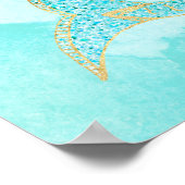 Poster Sirène étincelante et brillante (Coin)