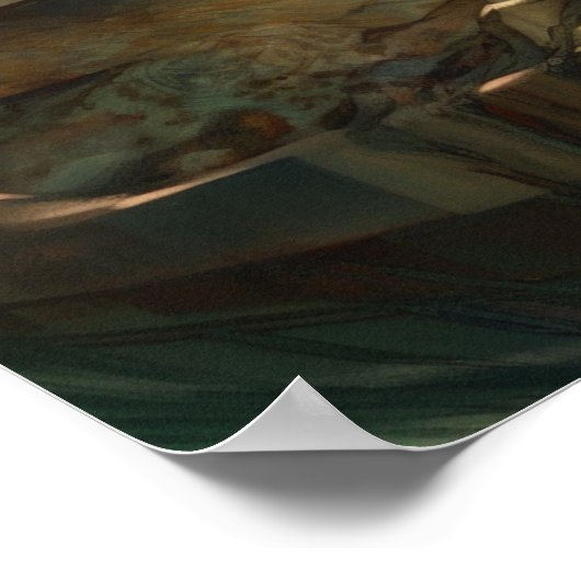 Poster Sirène nichant dans un naufrage (Coin)