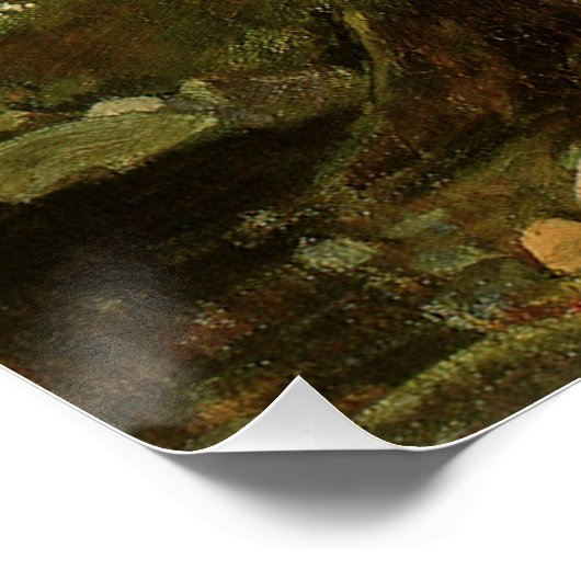 Poster Sirène par John William Waterhouse (Coin)