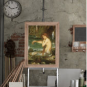 Poster Sirène par John William Waterhouse