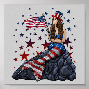 Poster Sirène patriotique