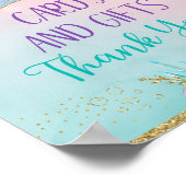 Poster Sirène Sous La Mer Cartes D'Anniversaire & Cadeaux (Coin)