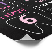 Poster Sirène sous la mer Signal fête d'anniversaire (Coin)