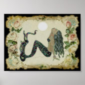 Poster sirène vintage (Devant)