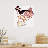 Poster Sirènes moucheuses (Cuisine)