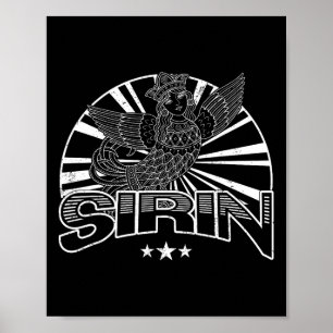 Poster Sirin Mythologique Slave Paganisme Nordique Ancien