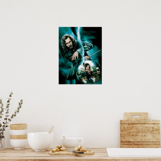 Poster Sirius Black et Bellatrix Lestrange (Cuisine)