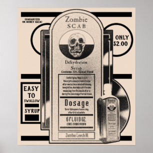 Poster Sirop Zombie