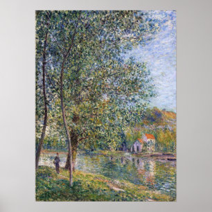 Poster Sisley - Le Matin Sur Le Désir 1879