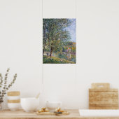 Poster Sisley - Le Matin Sur Le Désir 1879 (Cuisine)