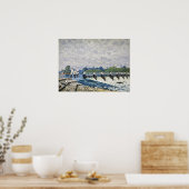 Poster Sisley - Molesey Weir Hampton Court (Cuisine)