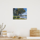 Poster Sisley - Noyer dans un champ à Thomery (Cuisine)