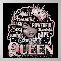 Sista Black Queen Melanin Femme Black Girl Magie