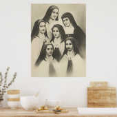 Poster Sisters of St. Therese of Lisieux Little Flower (Cuisine)