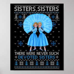 Poster Sisters White Xmas Snow Christmas Movie 1954 Holid