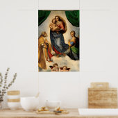 Poster Sistine Madonna (Cuisine)