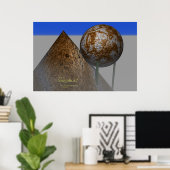 Poster Sisyphus (impression) (Bureau à domicile)