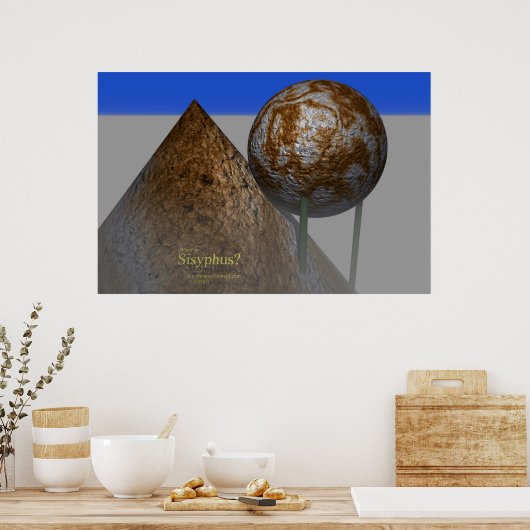 Poster Sisyphus (impression) (Cuisine)