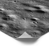 Poster Site d'atterrissage Apollo 11 (Coin)