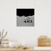 Poster Site d'atterrissage d'Apollo 17 Taurus-Littrow (Cuisine)