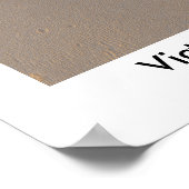 Poster Site d'atterrissage de Victoria Crater Mar's Rover (Coin)