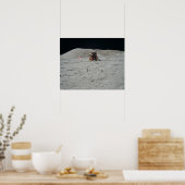 Poster Site d'atterrissage du module lunaire Apollo 17 (Cuisine)