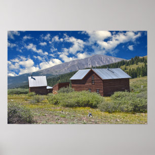 Poster Site de la gare de Boreas, Colorado