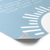 Poster SITE DE LA PLAGE DE LA PLAGE Tropical Déchets Jeu (Coin)