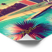 Poster Site de lancement New Florida Futuriste Atomique (Coin)