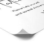 Poster SITE STELLA Mariage S'mores Station (Coin)