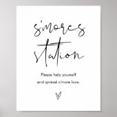 Poster SITE STELLA Mariage S'mores Station (Devant)