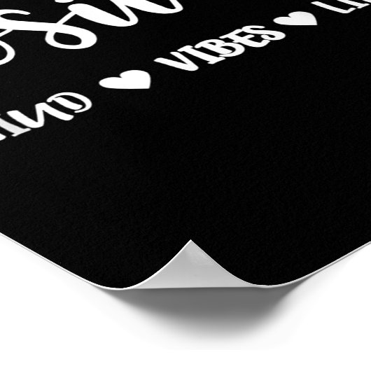 Poster Sitive Mind Sitive Vibes Sitive Life Motivational (Coin)