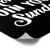 Poster Sitive Motivation Weekend Dont Let Monday Ruin You (Coin)