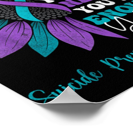 Poster Sitive Motivational Suprt Suicide Prevention Aware (Coin)