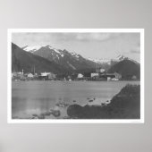 Poster Sitka Harbour Alaska 1908 (Devant)