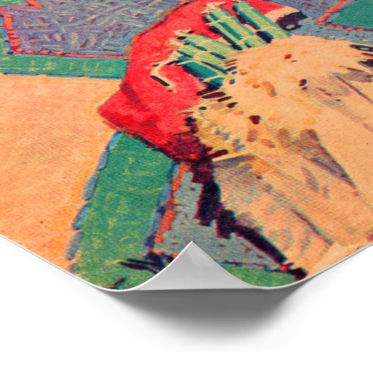 Poster Sitting (Coin)