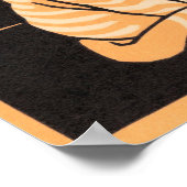 Poster Sitting Cat (1918) de Julie de Graag (1877-1924) (Coin)