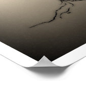 Poster Six arbres (Coin)