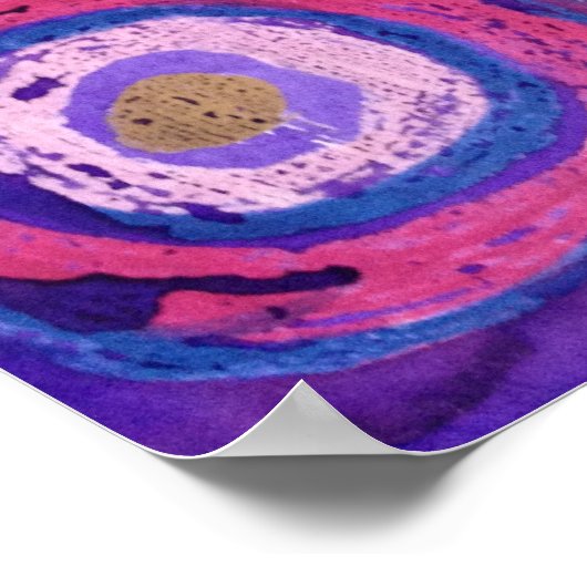 Poster six cercles (après kandinsky) (Coin)