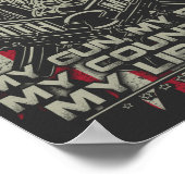 Poster six choses que vous ne gâchez pas avec ma famille, (Coin)