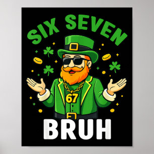 Poster Six sept 67 journee st patrick 6 7 bruh garcons en