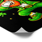 Poster Six sept lutins dabbing 67 mème st patrick (Coin)