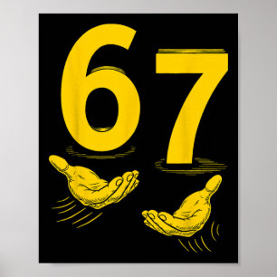 Poster Six Seven 67 6 7 Enfants 67 Adolescents Garçons 6-