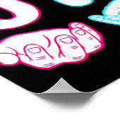 Poster Six Seven 67 6 7 Kids 67 N Boys 6-7 Meme Hands Fun (Coin)