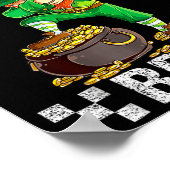 Poster Six Seven 67 Bruh Dabbing Leprechaun Saint-Patrick (Coin)