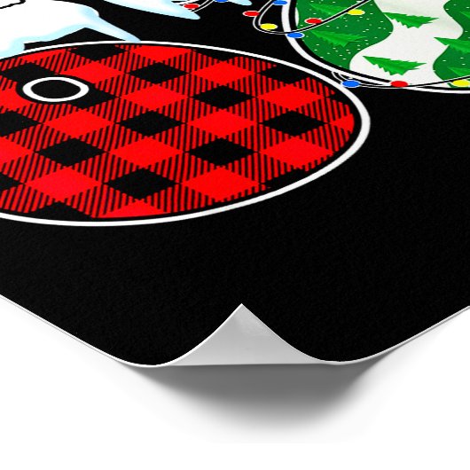 Poster Six Seven 67 Meme Christmas Lights Santa Hat Ugly (Coin)