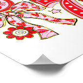 Poster Six Seven 67 Meme Coquette Bow 6 7 Valentines Day (Coin)